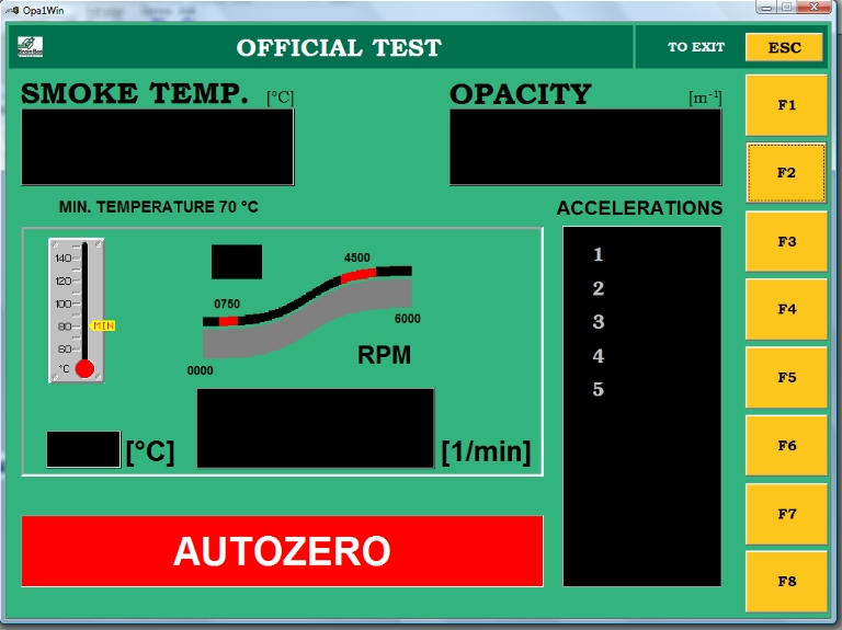 BrainBee Diesel Emission test